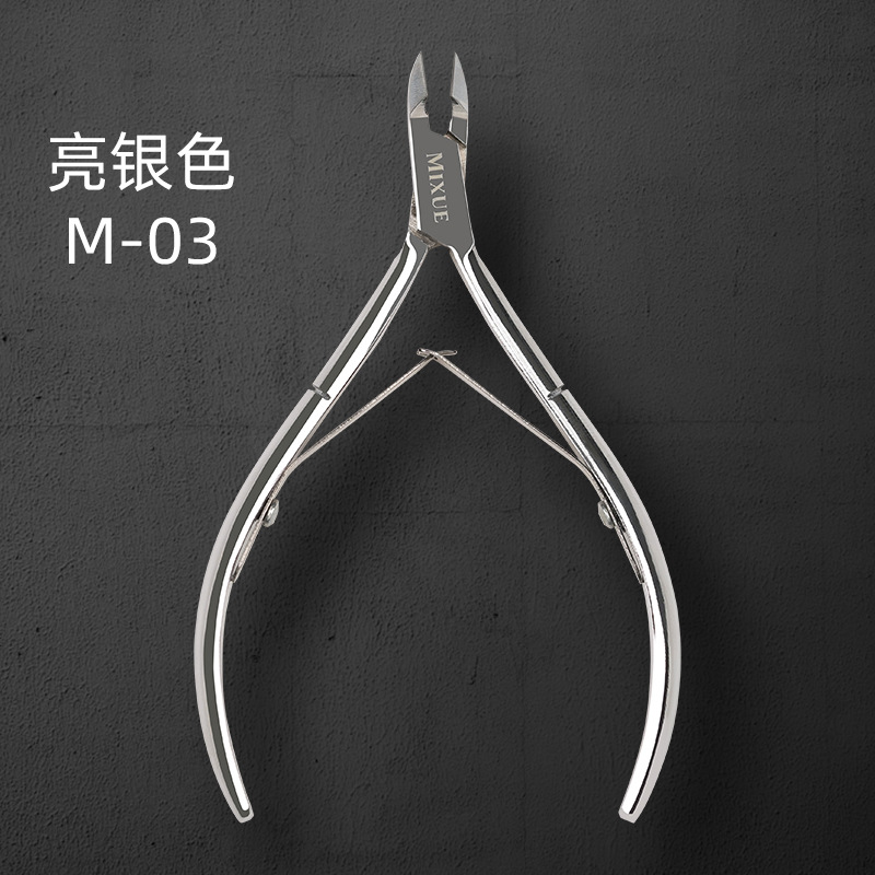 Herramientas de manicuría de alta calidad de corte de piel muerta, tiendas de manicuría especializadas de manicuría al por mayor, tijeras d501