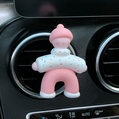 for Women, Car Perfume Aromatherapy - powder-donut-little-man