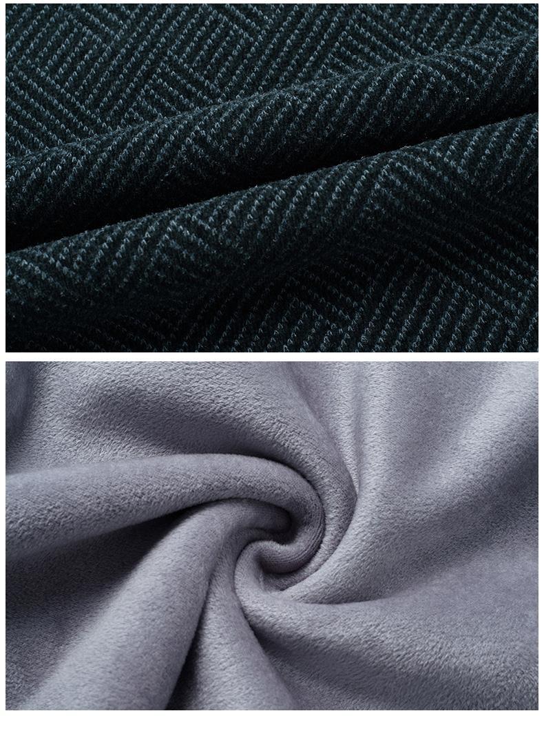 Pull homme brodée en chenille pour l'automne et l'hiver_voghion.com