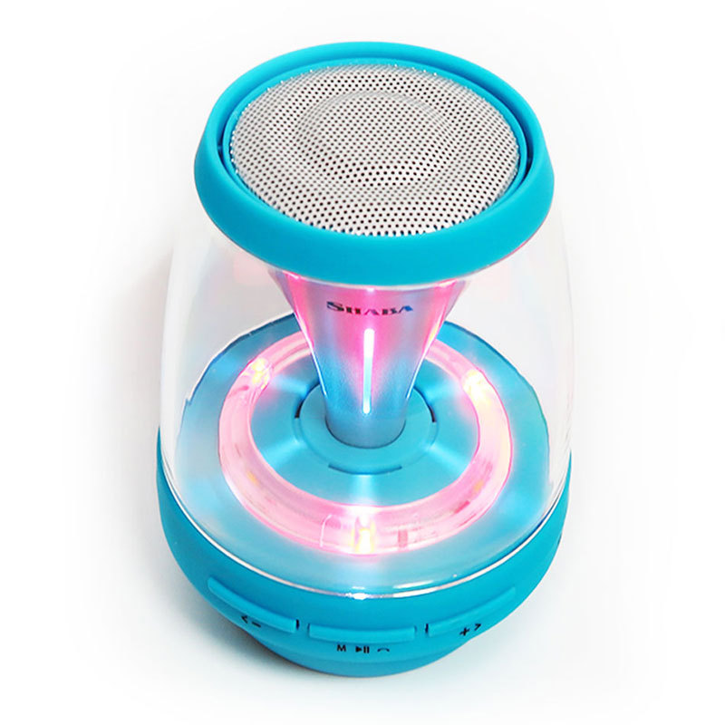 Saba vs18 pequeña lámpara mágica Altavoz Bluetooth colorido portátil tarjeta de grabación de radio multifuncional pequeño de audio