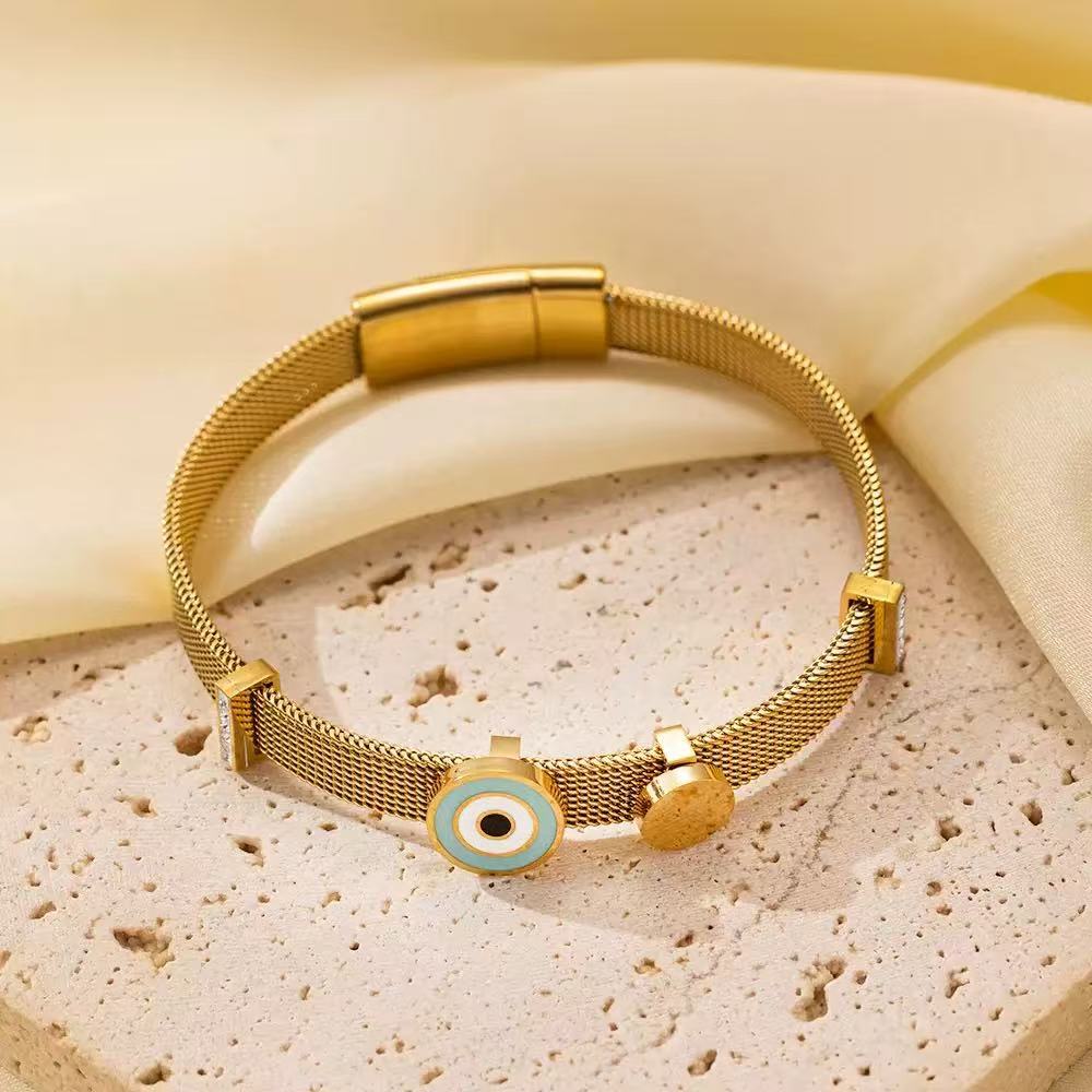 Lucky Evil Eye Red String Bracelet Protection Beaded Jewellery_voghion.com