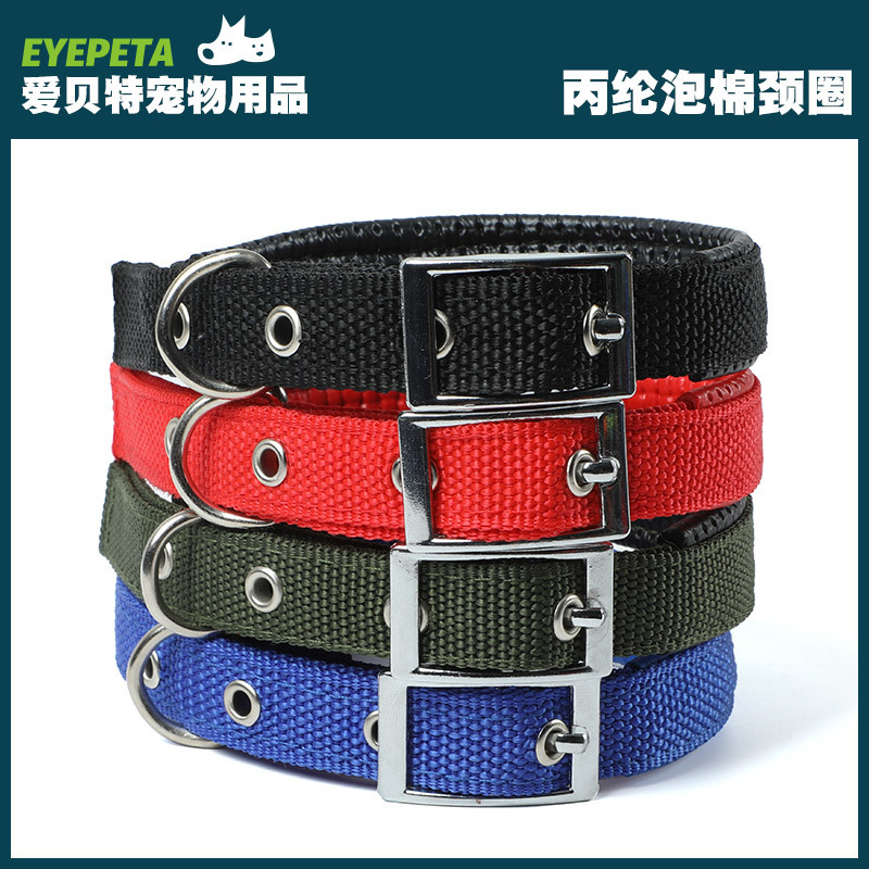 Large, Medium and Small Size Dogs Collar Collar Pet Collar Polypropylene Foam Pin Buckle Belt Buckle Collar Factory Direct Sale Large, Medium and Small Size Dogs Collar Collar Pet Collar Polypropylene Foam Pin Buckle Belt Buckle Collar Factory Direct Sale