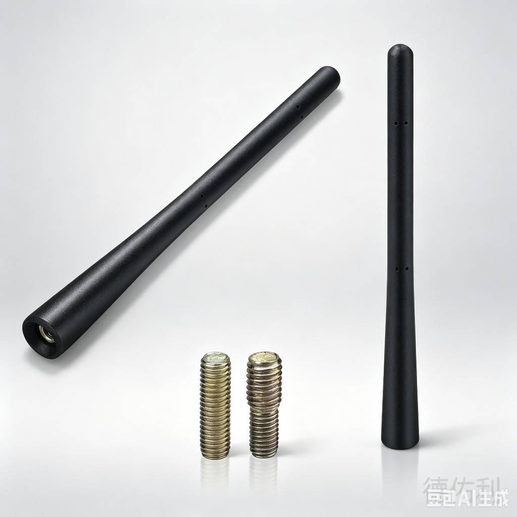 汽车通用天线7英寸20CM短天线橡胶收音天线杆改装装饰收音天线