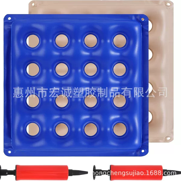 Square Anti-Decubitus Cushion, Wheelchair Inflatable Cushion, Office Computer Chair Cushion, Anti-Decubitus Care Backrest for the Elderly