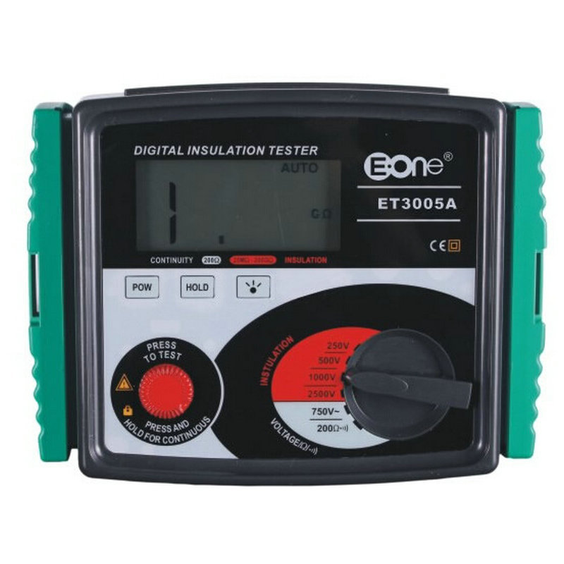 绝缘电阻表 高阻计 2.5kv/5kv兆欧表 ET3005A数显绝缘电阻表伊万