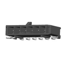 HWT mx3.0-1*6P弯针 小5557 molex3.0 单排6P 90度贴片 连接器