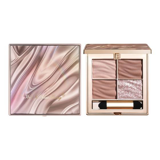Pooh Bear Ambilight Smart Four Color Eye Shadow Pearlescent Matte Daily Light Makeup Earth Color Eye Shadow 4 Color Female