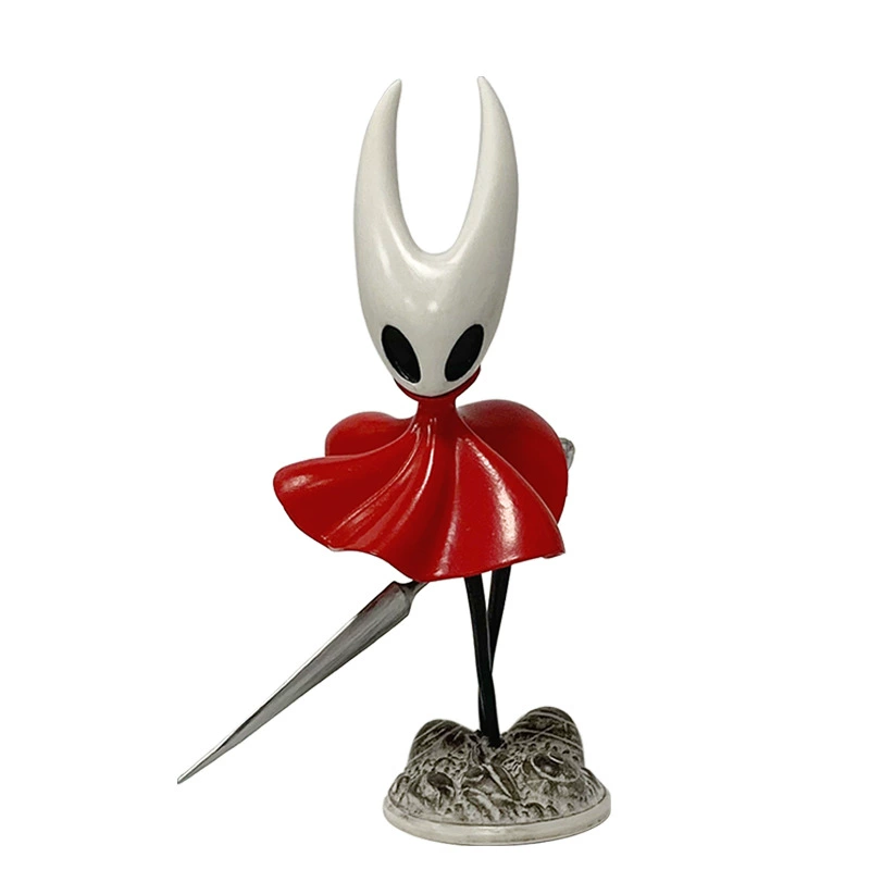Серии Hollow Knight Silk Song Маленький Рыцарь Большая Желтая Гора Женский Pale King Интернет-знаменитость Аниме-Мульт-Украшение Модель