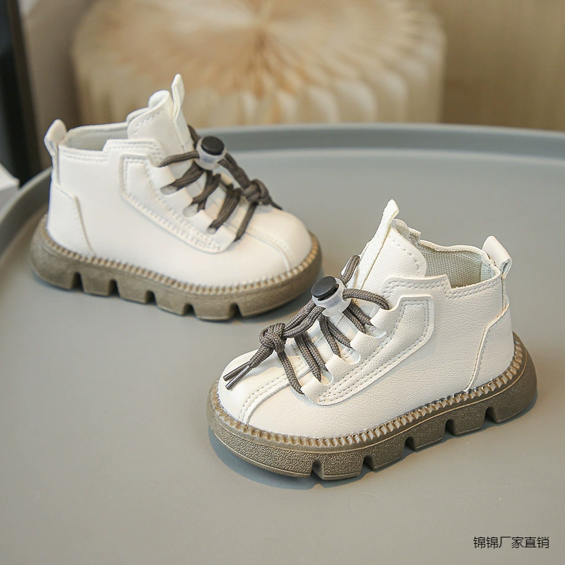 Детские сапоги Martin 2025 Новая весна и осень для девочек Martin сапоги для мальчиков обувь Британские сапоги