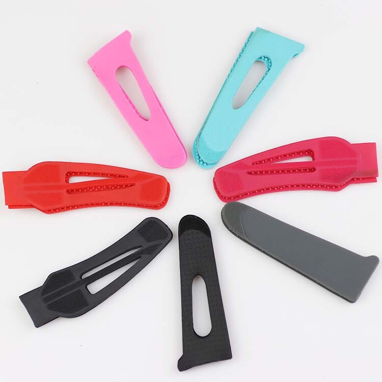 Customizable Colorful Sleeve Loops for Clothing Injection Molding Hook and Loop Fasteners Adhesive Cuffs