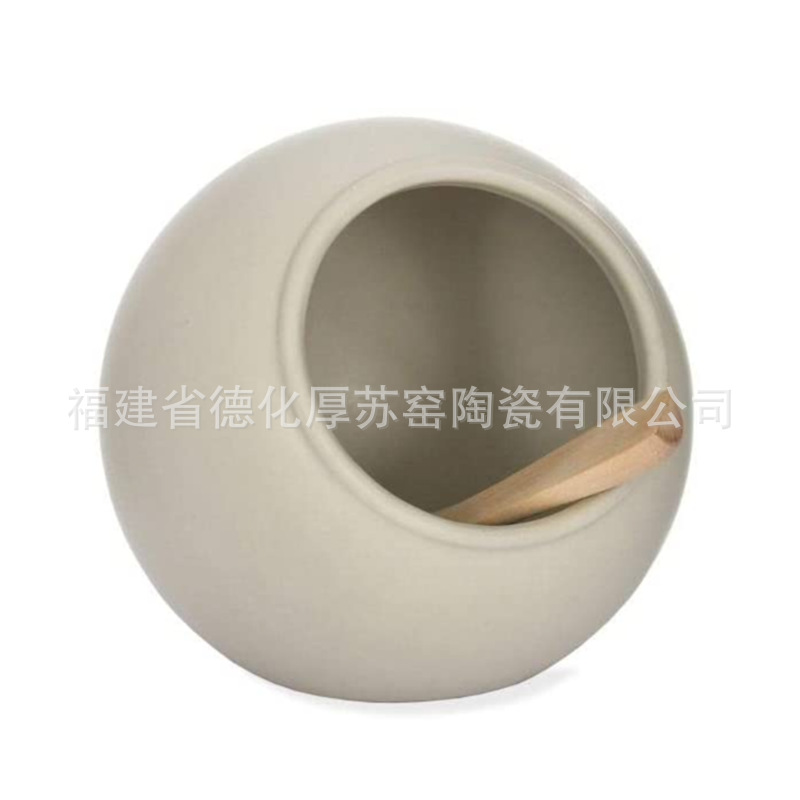 Salt Cellar with Birch Spoon i