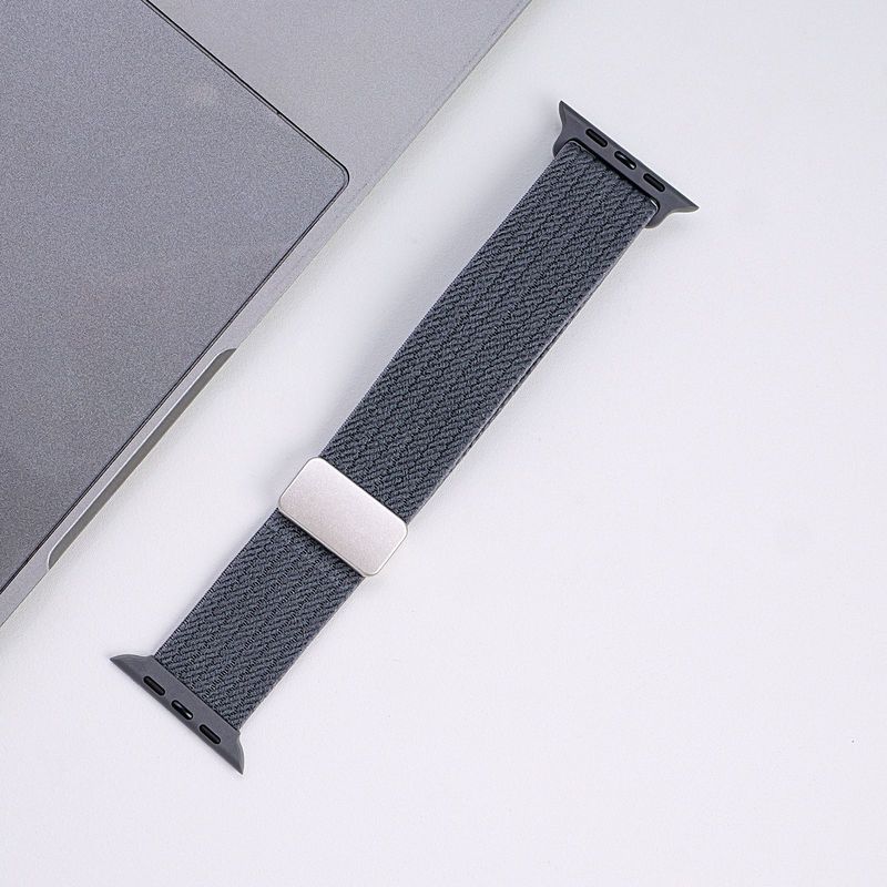 适用苹果applewatchS10降落伞扣条纹iwatch8/9/10智能手表带腕带|undefined