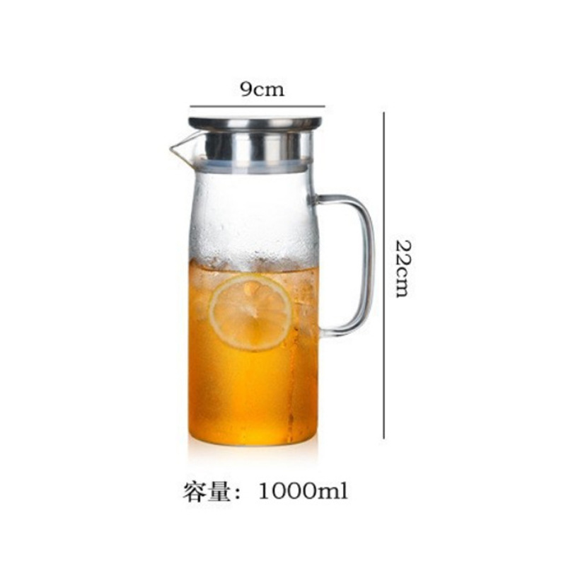 Estufa tetera hogar hervidor de agua de gran capacidad traje de vidrio resistente a altas temperaturas hervidor frío Hervidor Tetera al por mayor