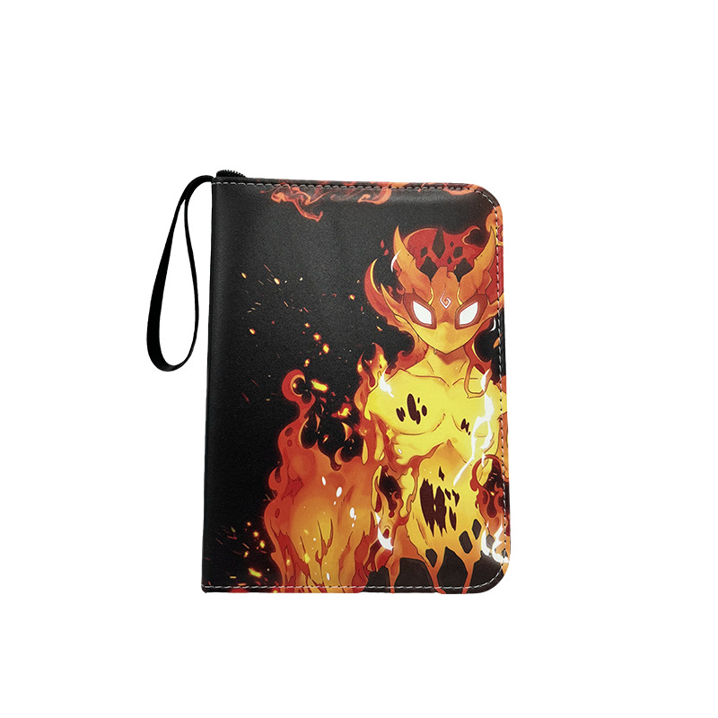 Nuevo paquete de tarjetas de Game King de Amazon, paquete de colección de tarjetas, bollos vacíos, fideos de cuero de PU, paquete de colección de libros de tarjetas de gran capacidad