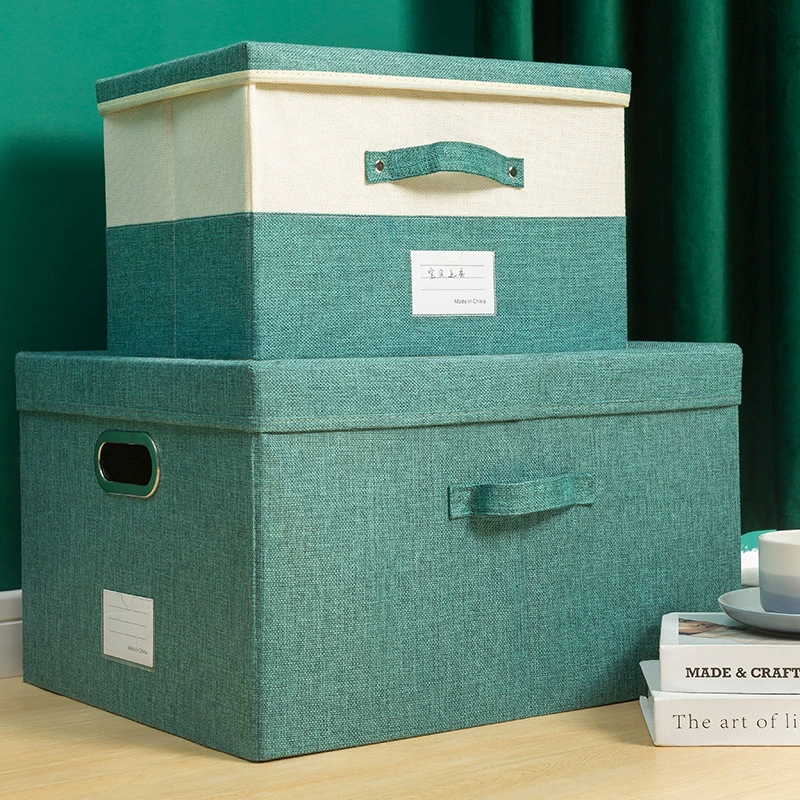 Storage box, handheld foldable sweater, storage system, cotton and linen
