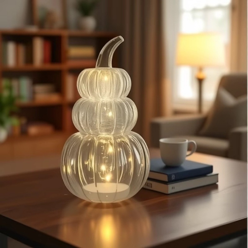 Nueva atmósfera de bebé calabaza china, luz nocturna, sala de estar, sala de estudio, dormitorio