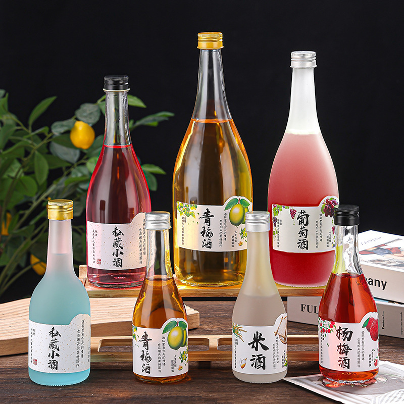 メーカー卸売高品質密封自家製梅酒ボトル、マルチ仕様果実酒ボトル、蓋付き密封ジュース飲料ボトル|undefined