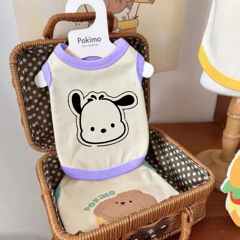 Жилет Pokimo бело-розовый S