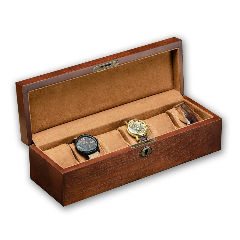 Wooden storage box, stand, mechanical bracelet, mechanical watch, pack