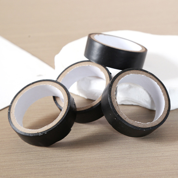 black plastic hair band PVC