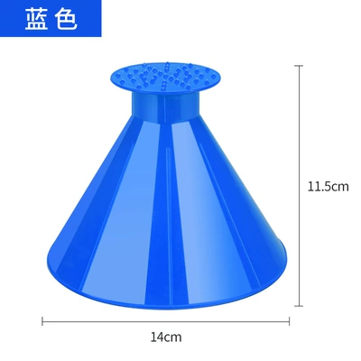 Snow removal shovel for car Kempinq və səyahət - upgraded-and-thickened-blue