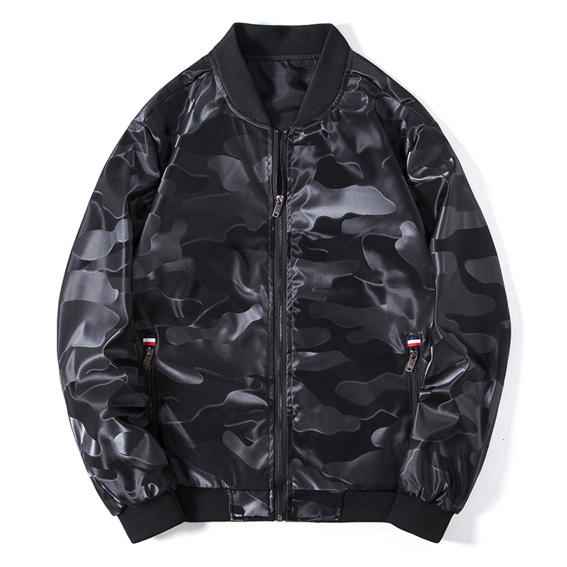 Men's Clothing leather jacket for men loose stand up collar PU leather jacket trendy brand handsome motorcycle clothing_voghion.com