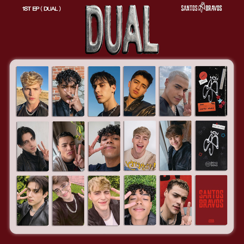 Santos Bravos《Dual》Special Card Postcard Album Nara Special Offer Stbv Merchandise