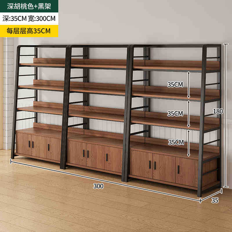 Estante simple estante de almacenamiento de múltiples capas estante de exhibición sala de estar estantería hogar dormitorio piso gabinete de almacenamiento sub-estante