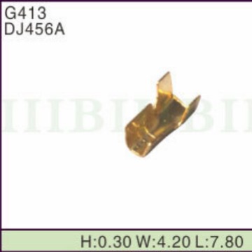 DJ456A domestic car plug-in car wire harness terminal G413