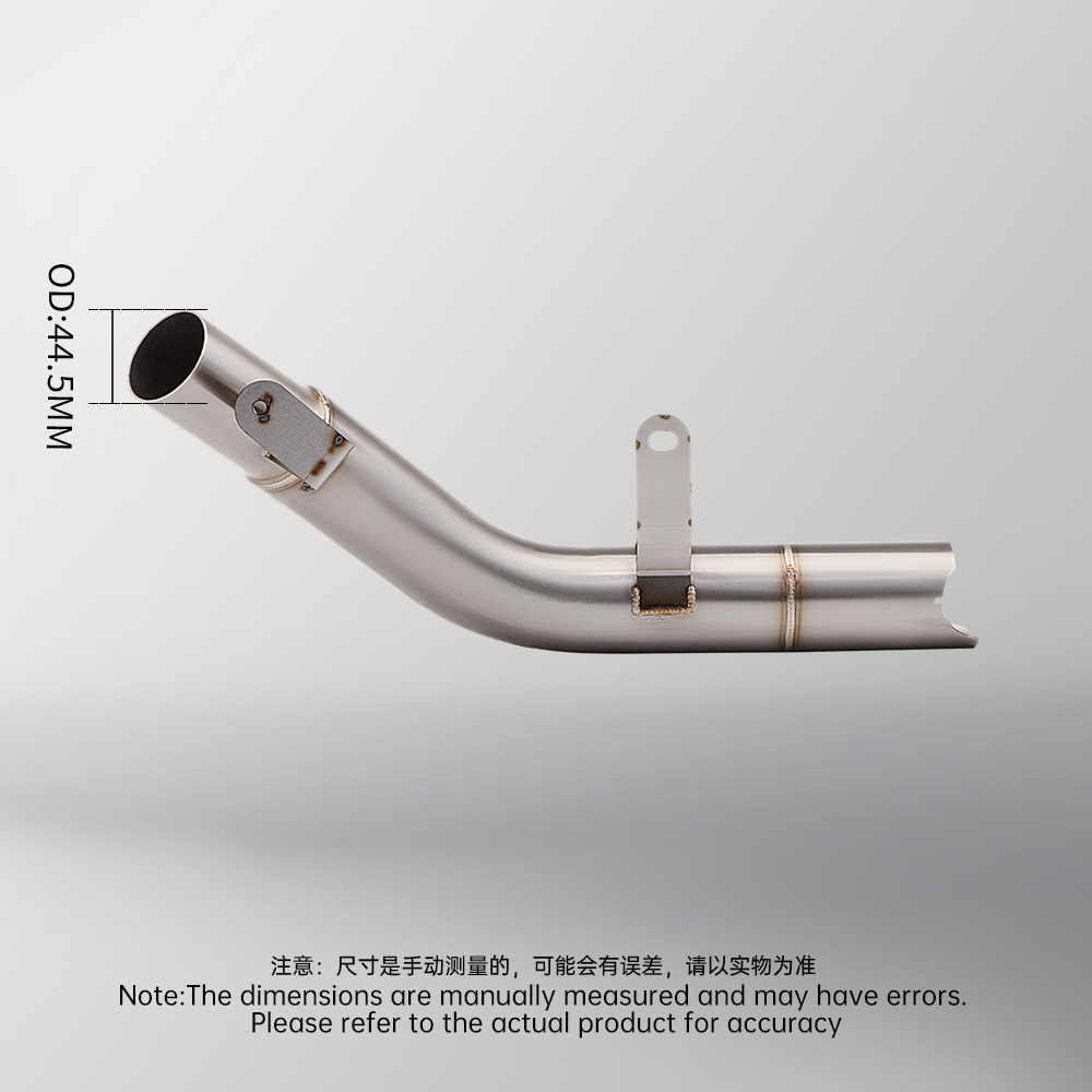 GSXR600 R750 drum removal middle exhaust pipe stainless steel high temperature resistant non-destructive installation 2011-2023