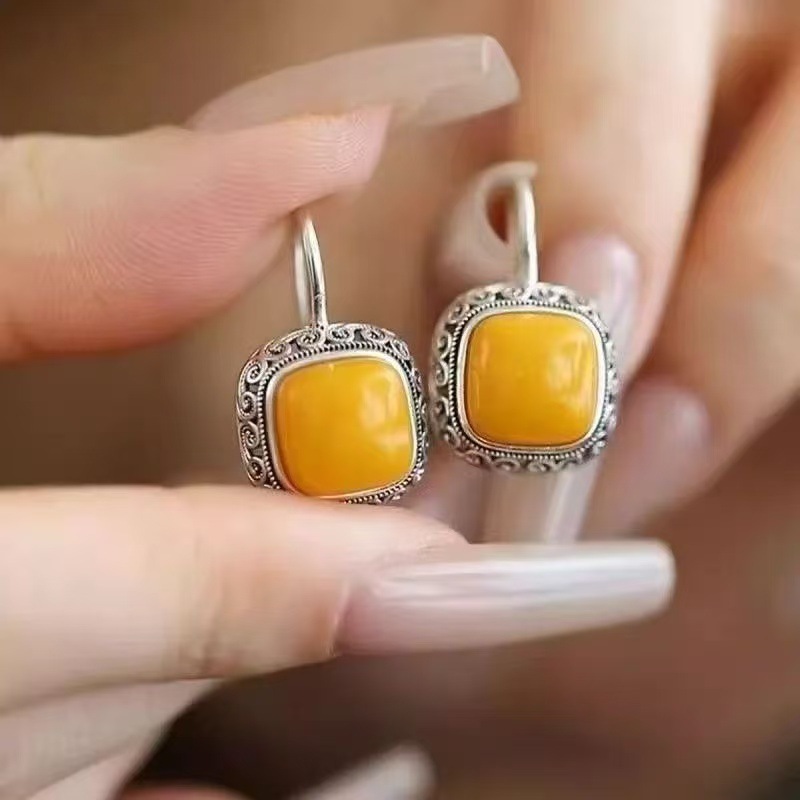 MZ-YM26 earrings yellow
