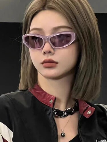 New GM Sunglasses  Cyberpunk Futuristic Style Sun Glasses Hot Girl Niche Xiaohongshu Same Style Glasses Wholesale