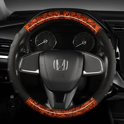 Steering wheel cover, Grain Four-Season Steering Wheel Cover, Non-Slip