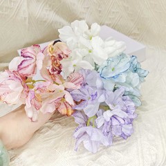 古風の绣球花のヘアピン工芸DIY、造花、手作り材料、ヘアアクセサリー、漢服の装い、家の装飾