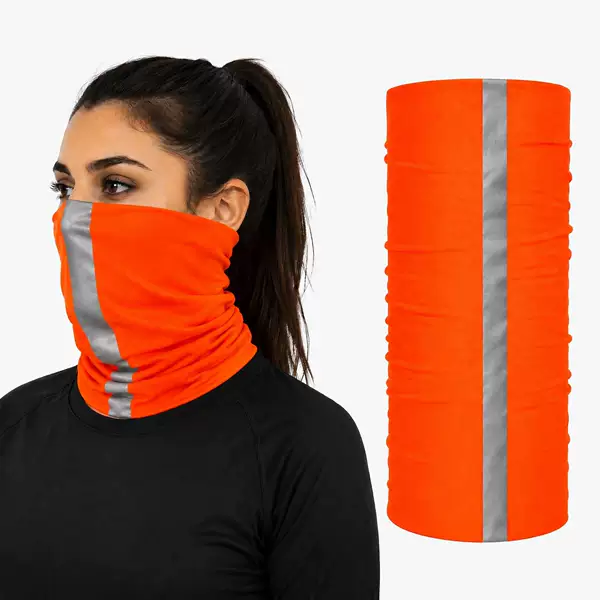 【Night Reflective】Outdoor Versatile Cycling Sports Neck Warmer Seamless Multifunctional Magic Headscarf