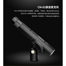 得胜 CM-63德胜萨克斯吉他小提琴乐器录音拾音专用麦克风