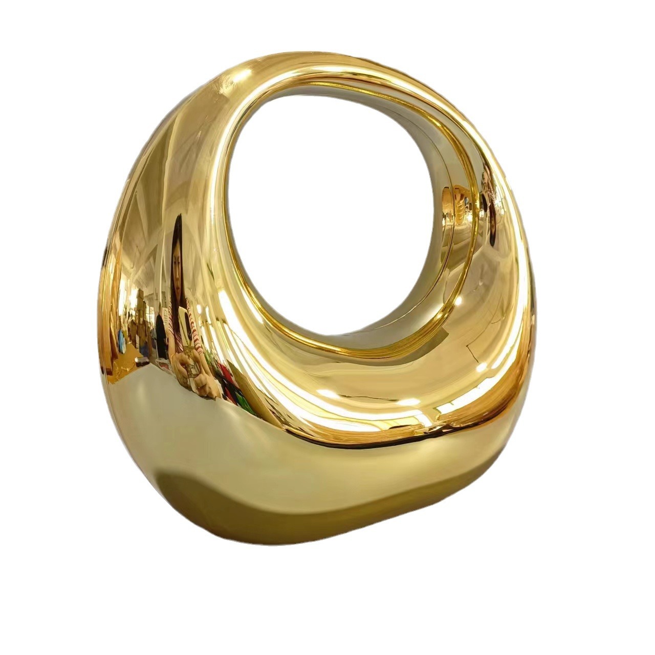 Transfronteriza nuevo bolso de acrílico moda europea y americana bolso personalizado arco Socialite noche bolsa crossbody bolsa de cadena