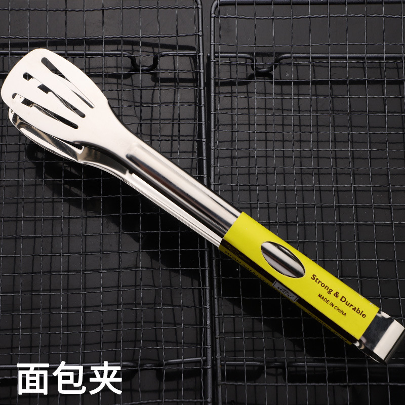 Clipe de barbacoa silicona resistente al quemado resistente a altas temperaturas clip de filete frito clip de pan asado clip de colza frita clip de tijeras