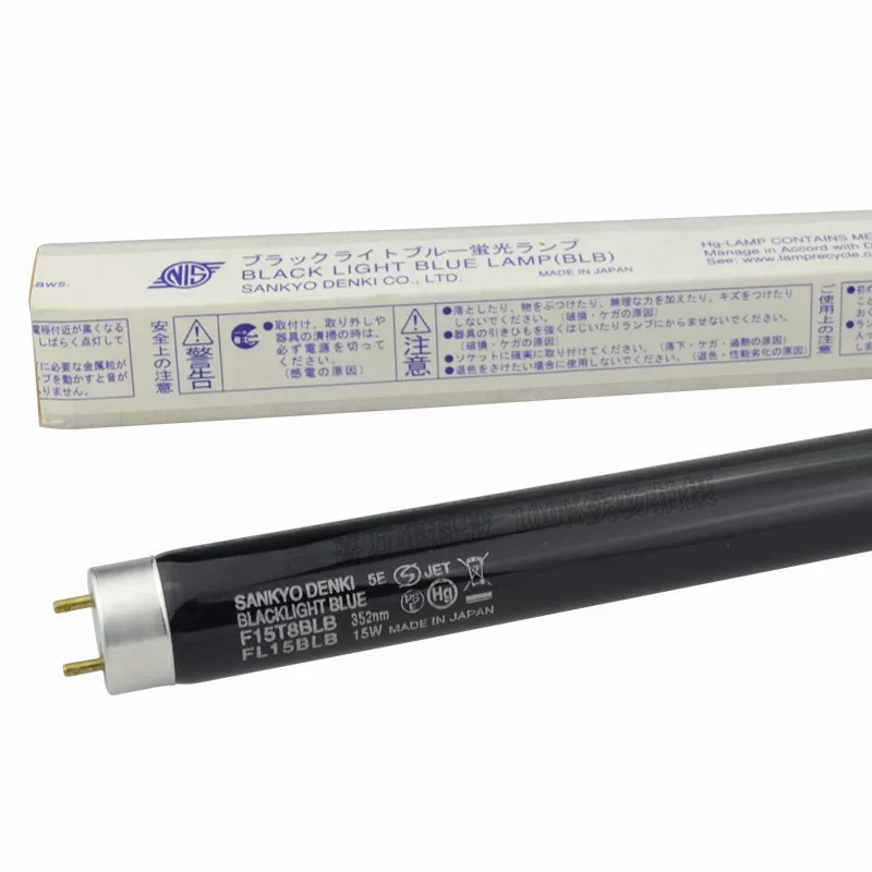 САНКЁ Sankyo FL15T8BLB черная трубка 15WBLB пурпурный свет дефектоскопическая лампа FL15BLB 352нм