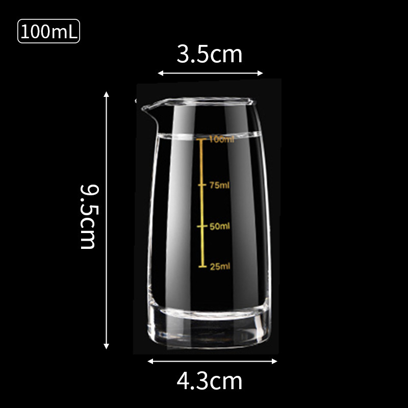 Escala de oro de 100 ml (2 pares)