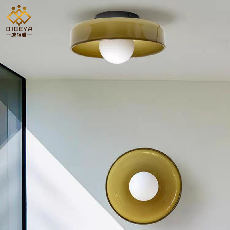 Digya Modern Minimalist Memphis Ceiling Lamp Creative Retro Stylish Corridor Entrance Balcony Aisle Wall Lamp