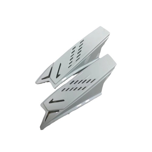 Motorcycle riding helmet, men's and women's winter full cover helmet, off-road safety helmet, cyberpunk mask, horn