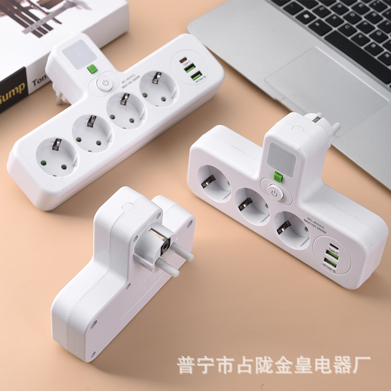 Red de comercio electrónico transfronterizo en línea de dos yuanes de estilo europeo estándar europeo de dos pines de conversión de socket de conversión de Oriente Medio