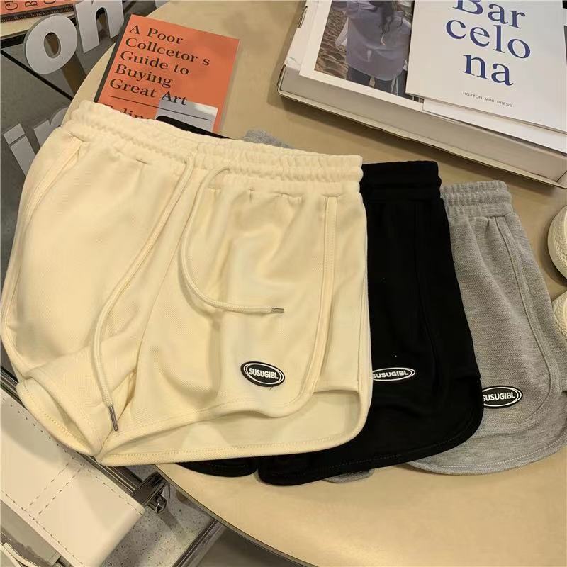 Shorts Women's Summer Loose Slim-fit Hot Pants Korean Style Men's and Women's Casual Sports Pants Wide-leg Pants Women's Pants Shorts Women's Summer Loose Slim-fit Hot Pants Korean Style Men's and Women's Casual Sports Pants Wide-leg Pants Women's Pants