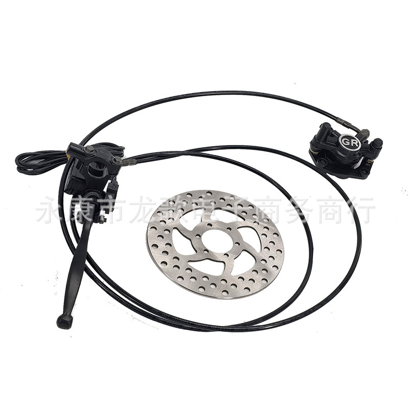 Harley Scooter Eléctrico freno delantero y trasero bomba de freno de disco hidráulico conjunto de cableado longitud 2200mm/1200