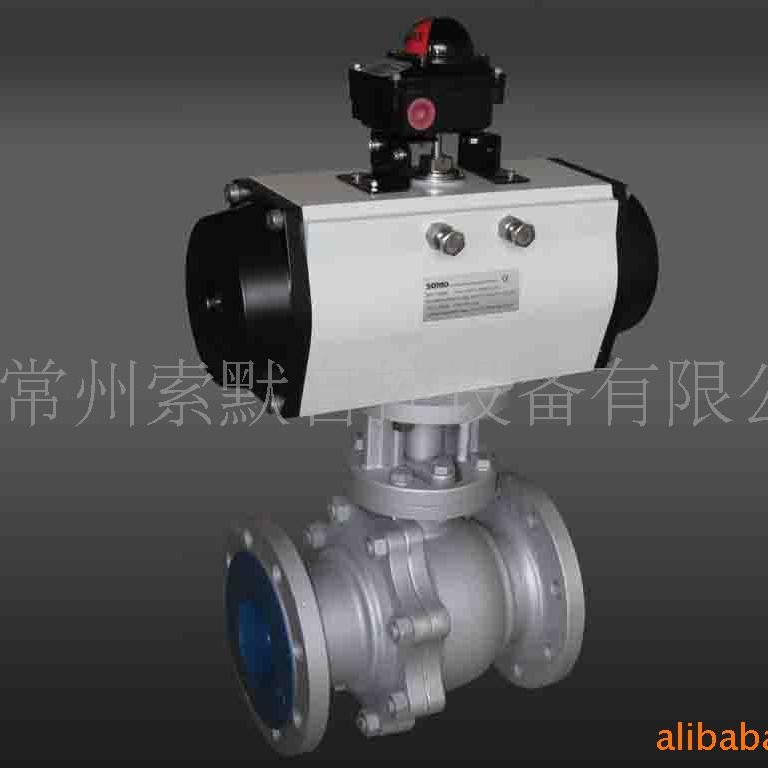 供应SOMO气动阀电动软密封双向螺纹机械铜阀门耐腐蚀高耐腐蚀水阀