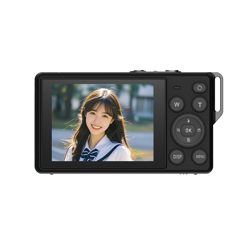 8000万画素学生向けデジタルカメラ4K高精細デュアルスクリーンWIFI携帯電話レトロ旅行美容セルフポートレート撮影可能|undefined