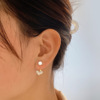 Advanced earrings, European style, high-quality style, wholesale, simple and elegant design