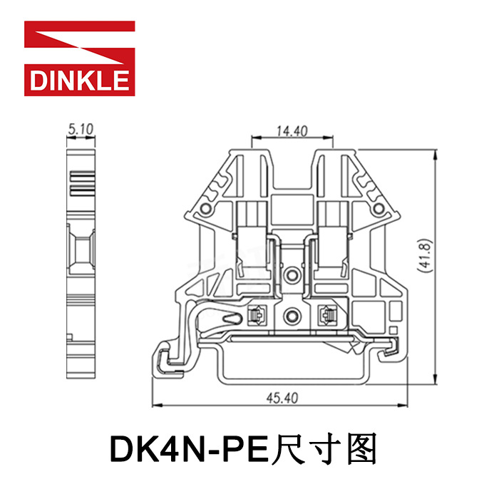 ��� DK4N-PE ��˿ʽ ֱͨ�ӵ��� ���߶��� һ��һ�� 1KV ����ɫ