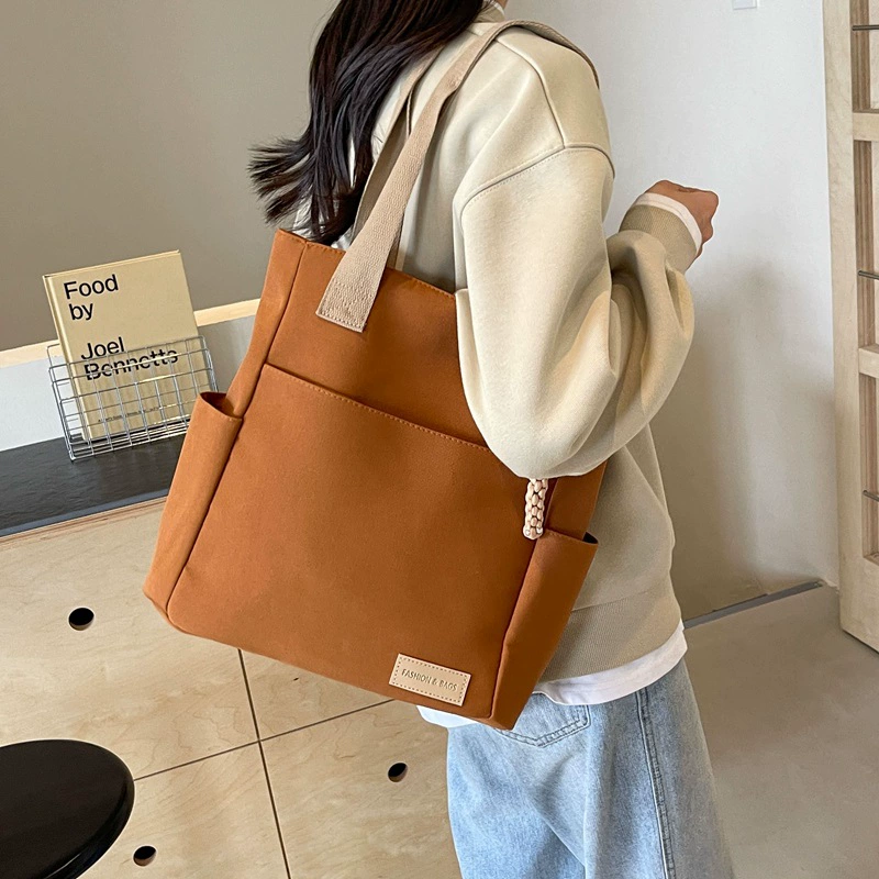 Capacious shoulder bag, Japanese travel bag